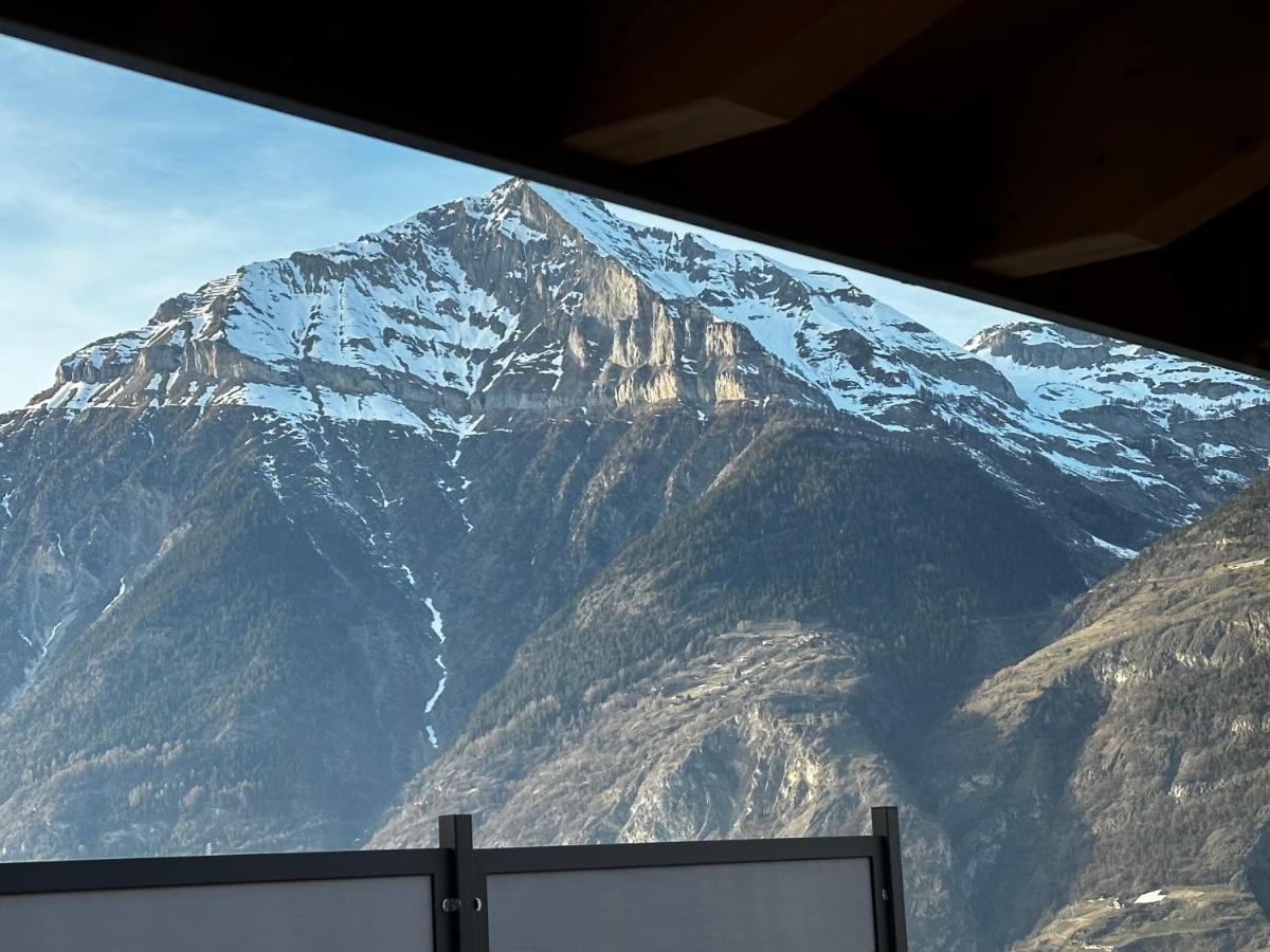 Chambres D'Hotes Les Louettes A Sapinhaut Canton Du Valais Saxon エクステリア 写真