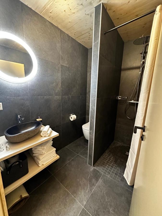 Chambres D'Hotes Les Louettes A Sapinhaut Canton Du Valais Saxon エクステリア 写真