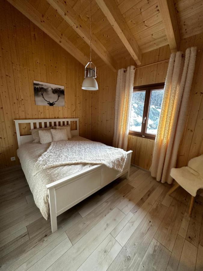 Chambres D'Hotes Les Louettes A Sapinhaut Canton Du Valais Saxon エクステリア 写真